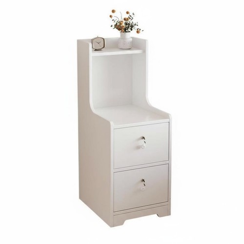 Narrow bedside locker modern - bedside,