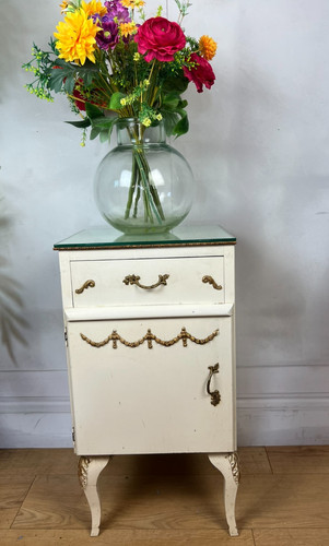 Vintage cream gold french - cream,