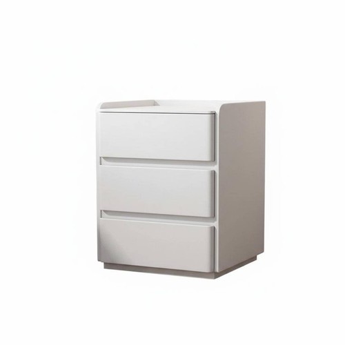 Locking bedside cabinet with - locking,