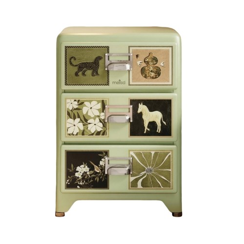 Patterned drawer chest safe - chest,