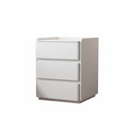 Locking bedside cabinet with - bedside,