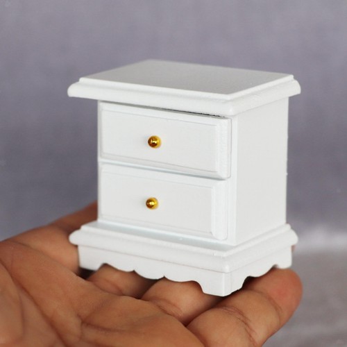 Dolls house bedside table - house,